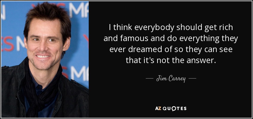 Jim Carrey raha pole oluline