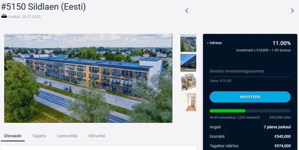 Kreutzwaldi 59C Tamula Kodude projekt Estategurus