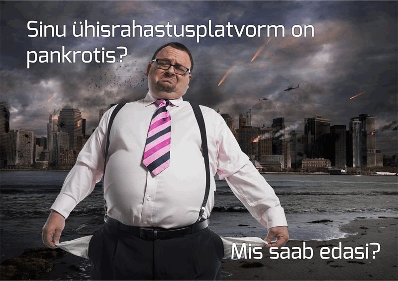 Ühisrahastusplatvormi pankrot