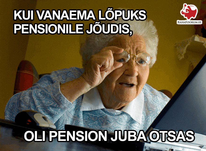 pensionifondide skeemitamise tõttu kaotavad tulevased pensionärid raha